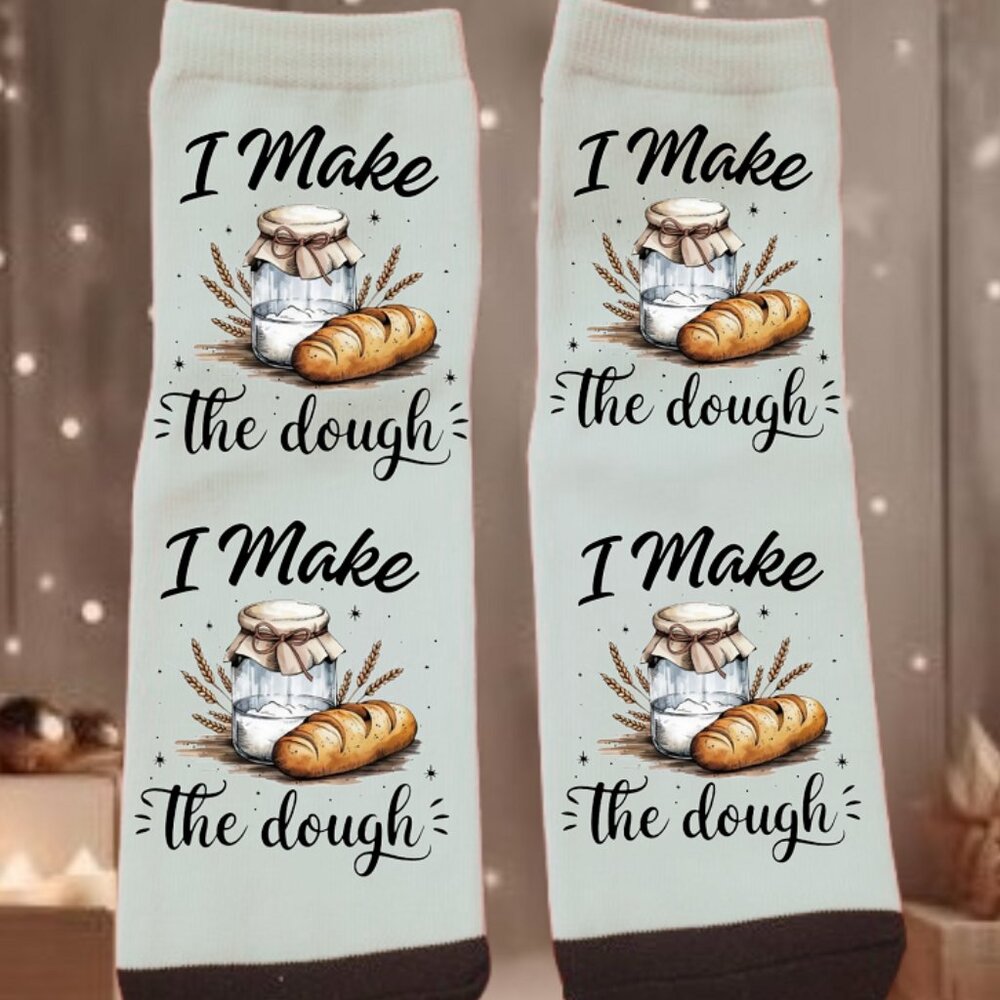 I Make The Dough Ankle Socks